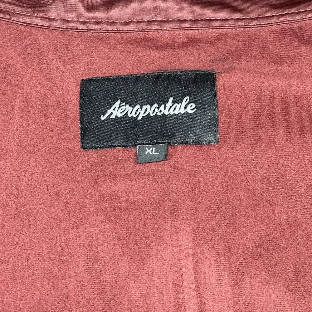 Aeropostale Men’s Burgundy Track Jacket Size: XL, New with Tags